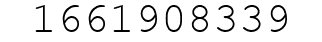 Number 1661908339.