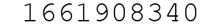 Number 1661908340.