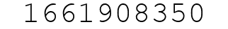 Number 1661908350.