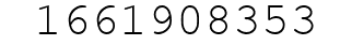 Number 1661908353.