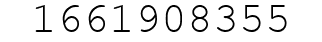 Number 1661908355.
