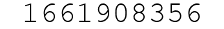 Number 1661908356.