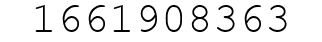 Number 1661908363.