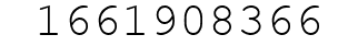 Number 1661908366.