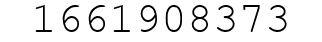 Number 1661908373.