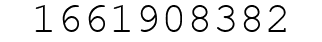 Number 1661908382.