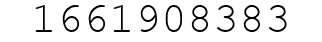 Number 1661908383.