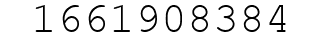 Number 1661908384.