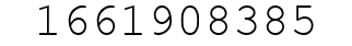Number 1661908385.