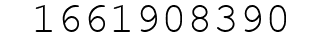 Number 1661908390.