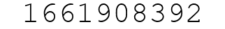 Number 1661908392.