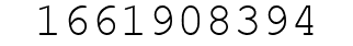 Number 1661908394.