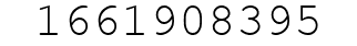 Number 1661908395.