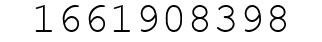 Number 1661908398.