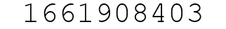 Number 1661908403.