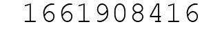 Number 1661908416.