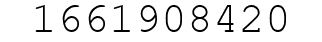 Number 1661908420.