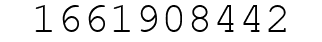Number 1661908442.