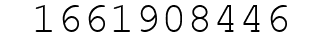 Number 1661908446.