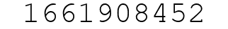 Number 1661908452.