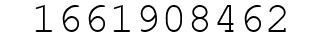 Number 1661908462.