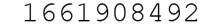 Number 1661908492.