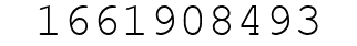 Number 1661908493.