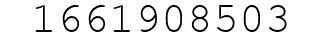Number 1661908503.