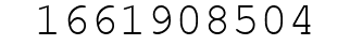 Number 1661908504.