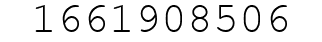 Number 1661908506.