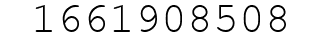 Number 1661908508.