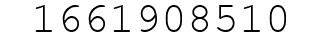 Number 1661908510.