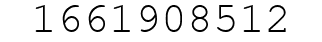 Number 1661908512.