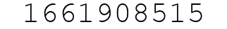 Number 1661908515.
