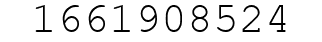 Number 1661908524.