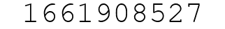 Number 1661908527.