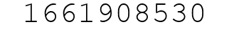 Number 1661908530.