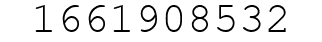 Number 1661908532.