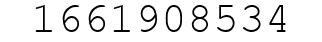 Number 1661908534.