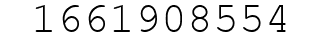 Number 1661908554.