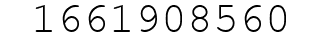 Number 1661908560.