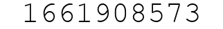 Number 1661908573.