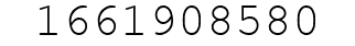 Number 1661908580.