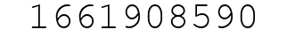 Number 1661908590.