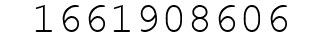 Number 1661908606.