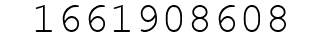 Number 1661908608.