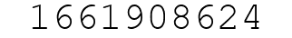 Number 1661908624.