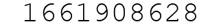 Number 1661908628.