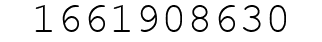 Number 1661908630.