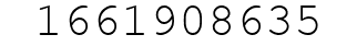 Number 1661908635.